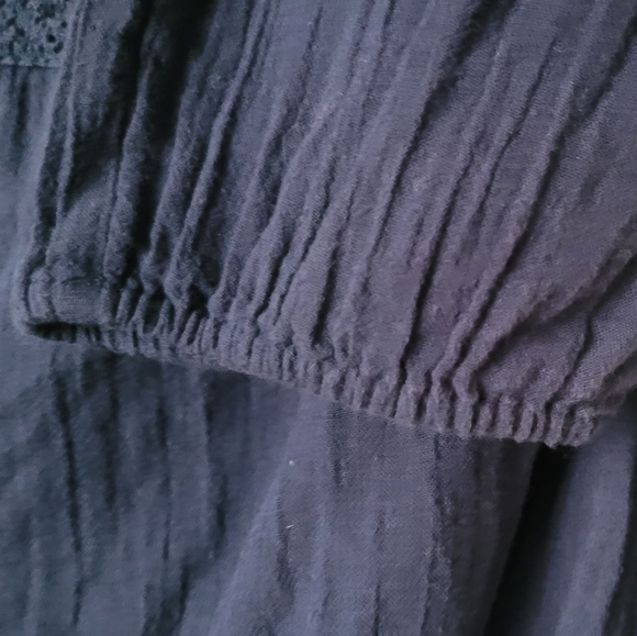 Aerie Navy Off-the-shoulder Top - Picture 5 of 7